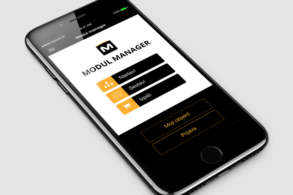 Mobilna aplikacija Tem Modul Manager by Positiva