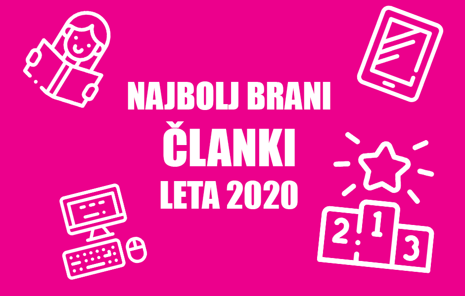 3JE NAJBOLJ BRANI ČLANKI LETA 2020 - Positiva rešitve d.o.o.