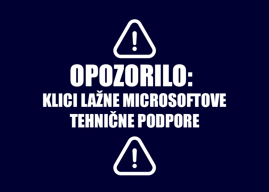 opozorilo