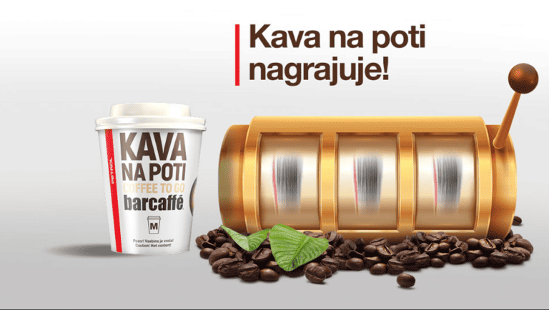 KAVA NA POTI NAGRAJUJE PTEROL POSITIVA REŠITVE