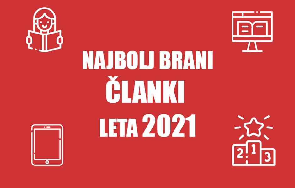 Najbolj brani članki leta 2021 Positiva rešitve d.o.o.