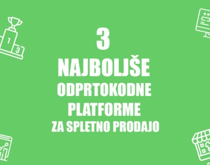 3 najboljše platforme za spletno prodajo