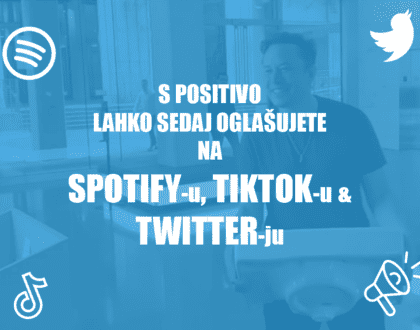 Posititva Tik Tok, Twitter, Spotify