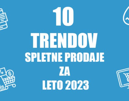 10 trendov spletne prodaje za leto 2023