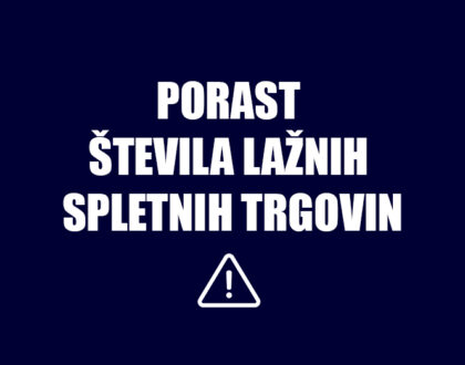 porast števila lažnih spletnih trgovin