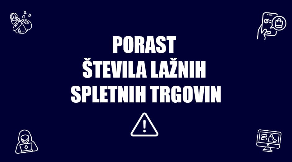 porast števila lažnih spletnih trgovin