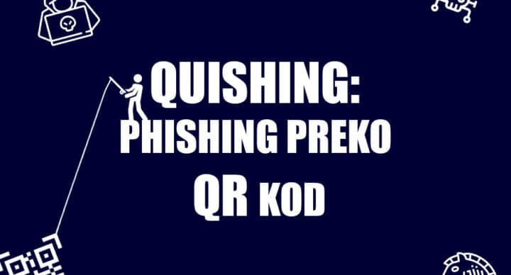Quishing Phishing preko QR kod naslovnica blog