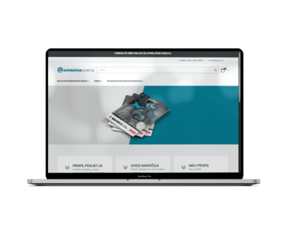 Avtotehna Oprema referenca b2b shop positiva rešitve