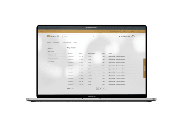 tapro b2b shop referenca positiva 2