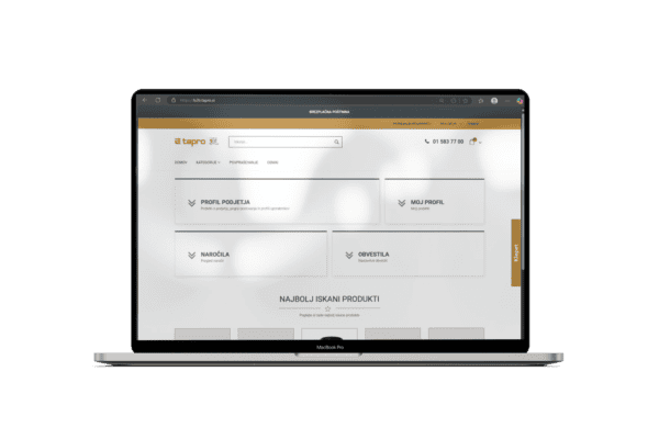tapro b2b shop referenca positiva