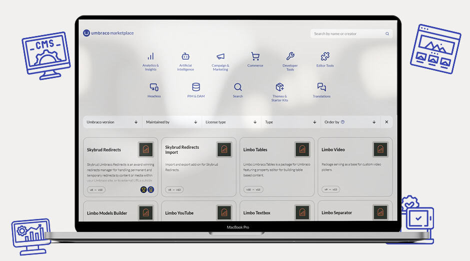 umbraco marketplace positiva