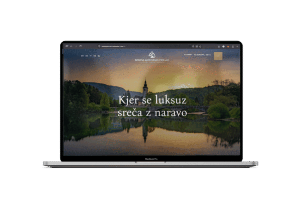 SPLETNA STRAN BOHINJ MOUNTAIN DREAMS positiva SPLETNA STRAN BOHINJ MOUNTAIN DREAMS positiva