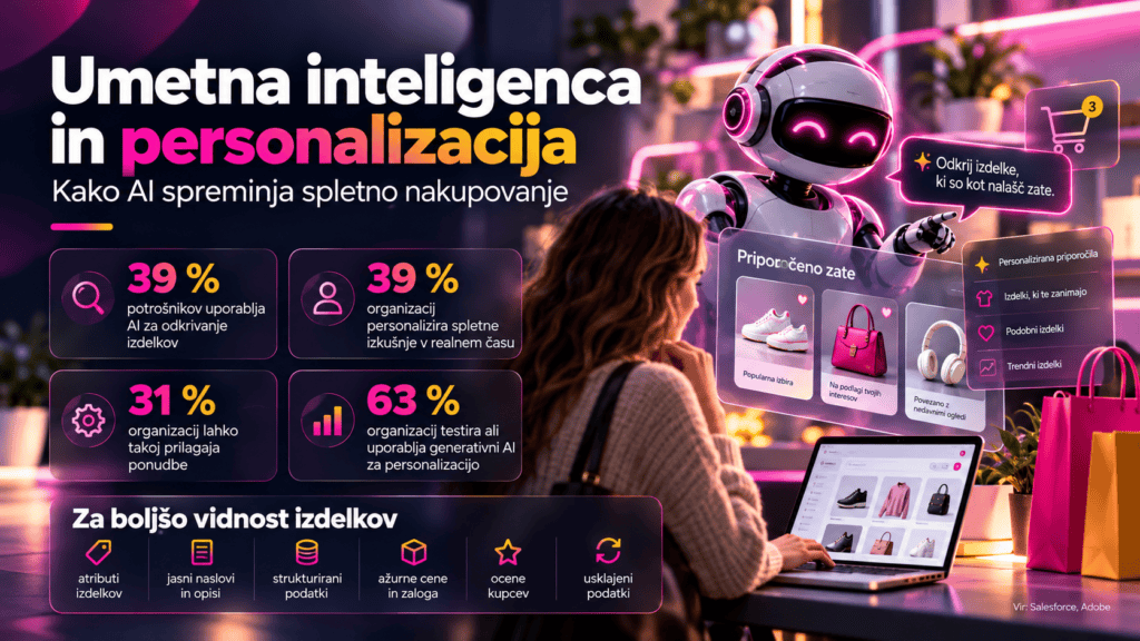 Umetna inteligenca spreminja spletno nakupovanje