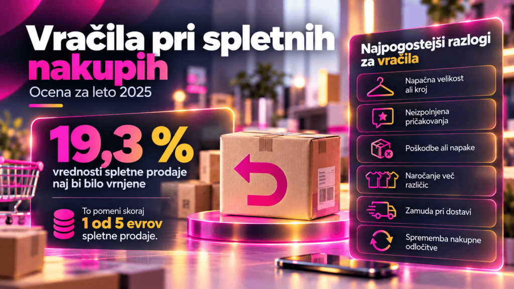 vračila pri spletnih nakupih